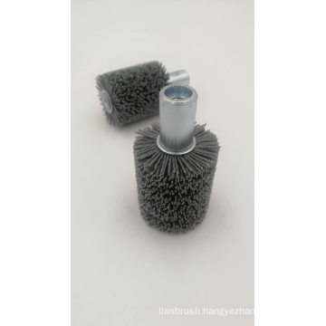 Deburring 36mm OD Ceramic Bristle Mounted Industrial Rotary Brushes